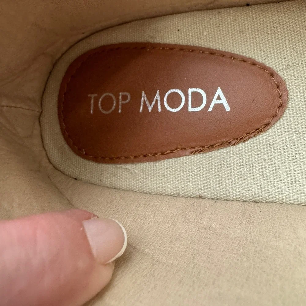 Top Moda Pink Lemon Embroidered Canvas‎ Espadrille Flats 8 W Fruit Resortwear